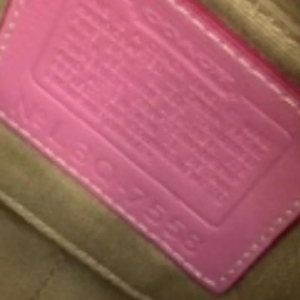 Coach vintage y2k RARE 7558 vintage mini soho Hampton bag pink suede